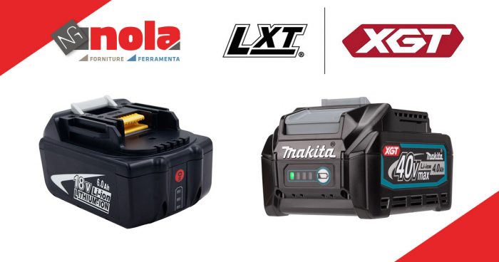 Batterie Lxt® e caricabatterie rapido XGT®: facciamo chiarezza!