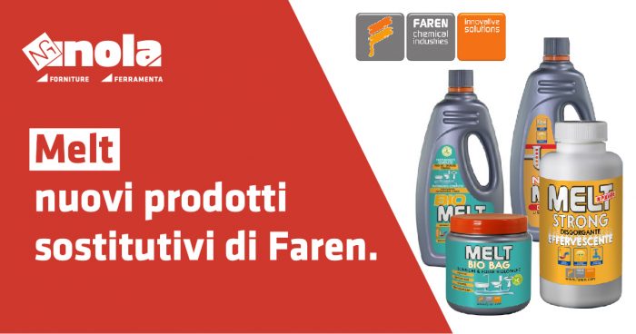 Melt, Nuovi prodotti sostitutivi di Faren.